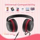 thumbnail image 4 of Auriculares para niños vinamass A63 con cable y protección auditiva, 4 of 6