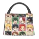 thumbnail image 4 of My Hero Academia Elites Of Class - Fiambreras reutilizables para mujer, impermeables, con diseño de anime y manga, bolsa térmica para el almuerzo con aislamiento de alimentos, 4 of 5