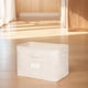 thumbnail image 3 of Cesta Almacenamiento Plegable Contenedor Con Asa para Edredones Y Ropa, 3 of 9