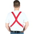 thumbnail image 3 of CTM  Elastic Side Plastic Clip TSA Compliant Airport Suspenders (Men), 3 of 5