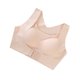 thumbnail image 4 of Sujetador de mujer Hacer subir Elastic Acolchado Hebilla delantera Sujetador deportivo Ropa interior antideslizante inalámbrica, Color de piel, L Scienceny AP001020-04, 4 of 7