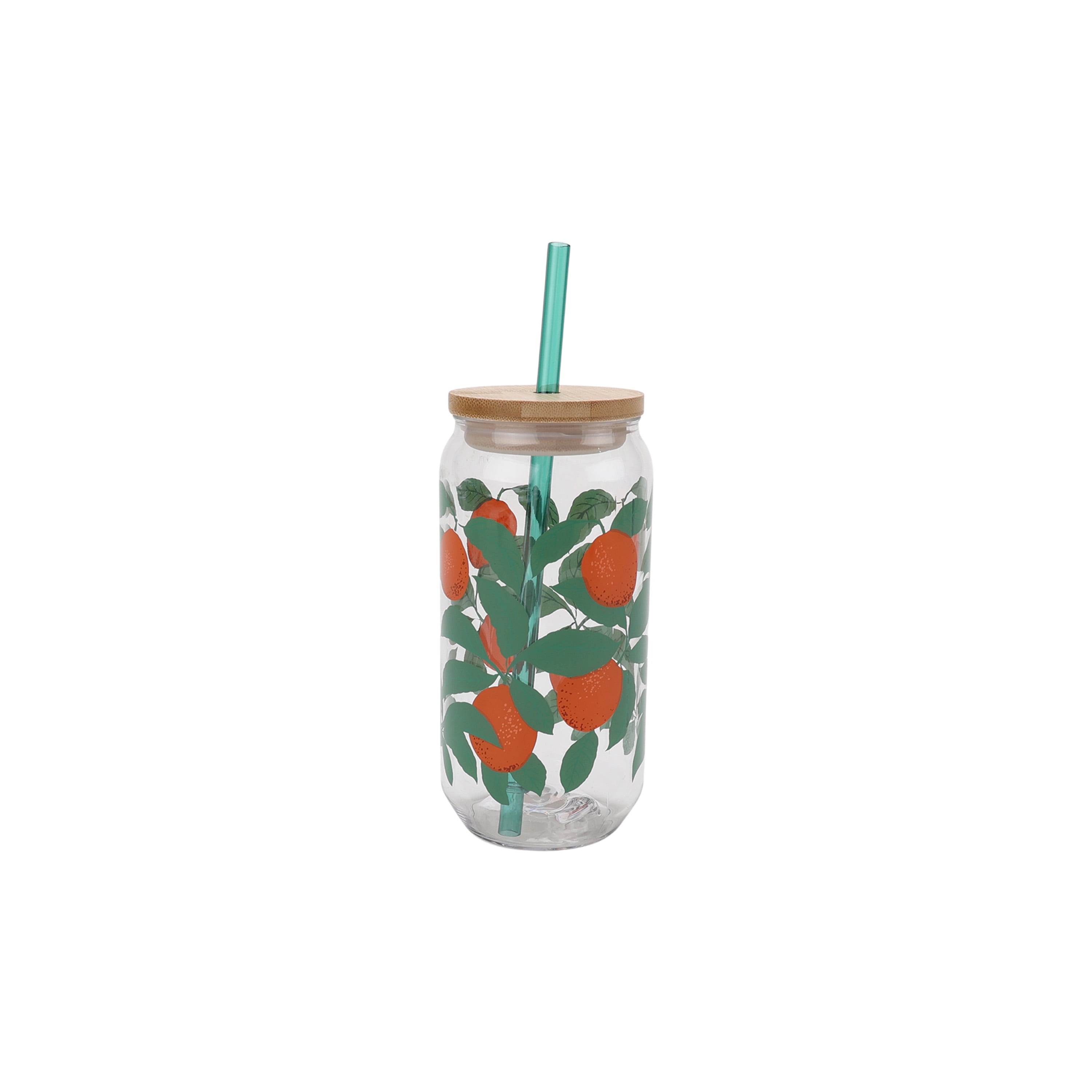 Mainstays by Becky G. & Alejandra 20-Ounce Acrylic Can Shape Tumblers, Assorted Designs, 4 Count