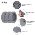 thumbnail image 3 of Uxcell Almohadillas Antivibración para Lavadora, 4pcs Soporte de Silicona Antideslizante con Ventosas (Gris, 2.5" Diámetro), 3 of 6