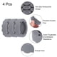 thumbnail image 3 of Uxcell Almohadillas Antivibración para Lavadora, 4pcs Soporte de Silicona Antideslizante con Ventosas (Gris, 2.5" Diámetro), 3 of 6
