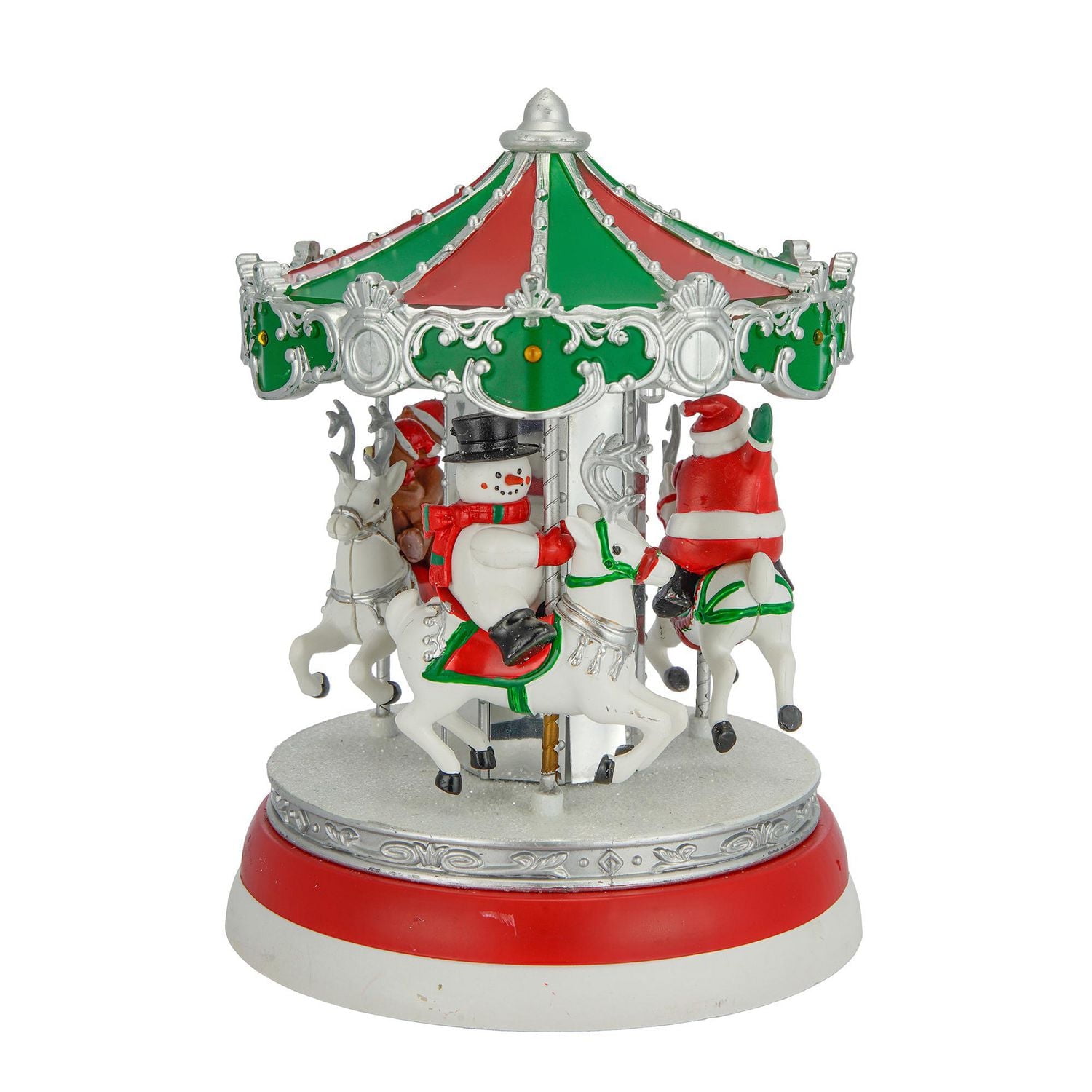 Holiday Time Animated Village Carousel LED lllumination, 7 inch