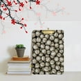 thumbnail image 5 of FMSHPON Baseball Pattern Clipboard Hardboard Wood Nursing Clip Board and Pull for Standard A4 Letter 13x9 inches, 5 of 5