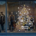 thumbnail image 4 of Pegatinas de decoración de Navidad pegatinas de ventana autoadhesivas pegatinas de bosque de árboles de Navidad, 4 of 4