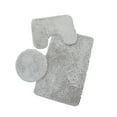 thumbnail image 1 of 3-Piece Bathroom Mat Set with Toilet Lid Cover, Non-Slip Soft Microfiber Floor Mats for Toilet Area Protection, 1 of 2