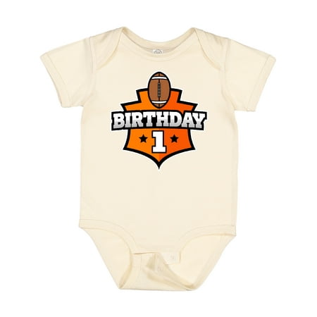 

Inktastic Football 1st Birthday Gift Baby Boy or Baby Girl Bodysuit