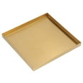 thumbnail image 3 of Tray Plate, Generous Muiti Functions Beautiful Decorative Gold Stainless Steel Tray  For Restaurants For Drink, 3 of 8