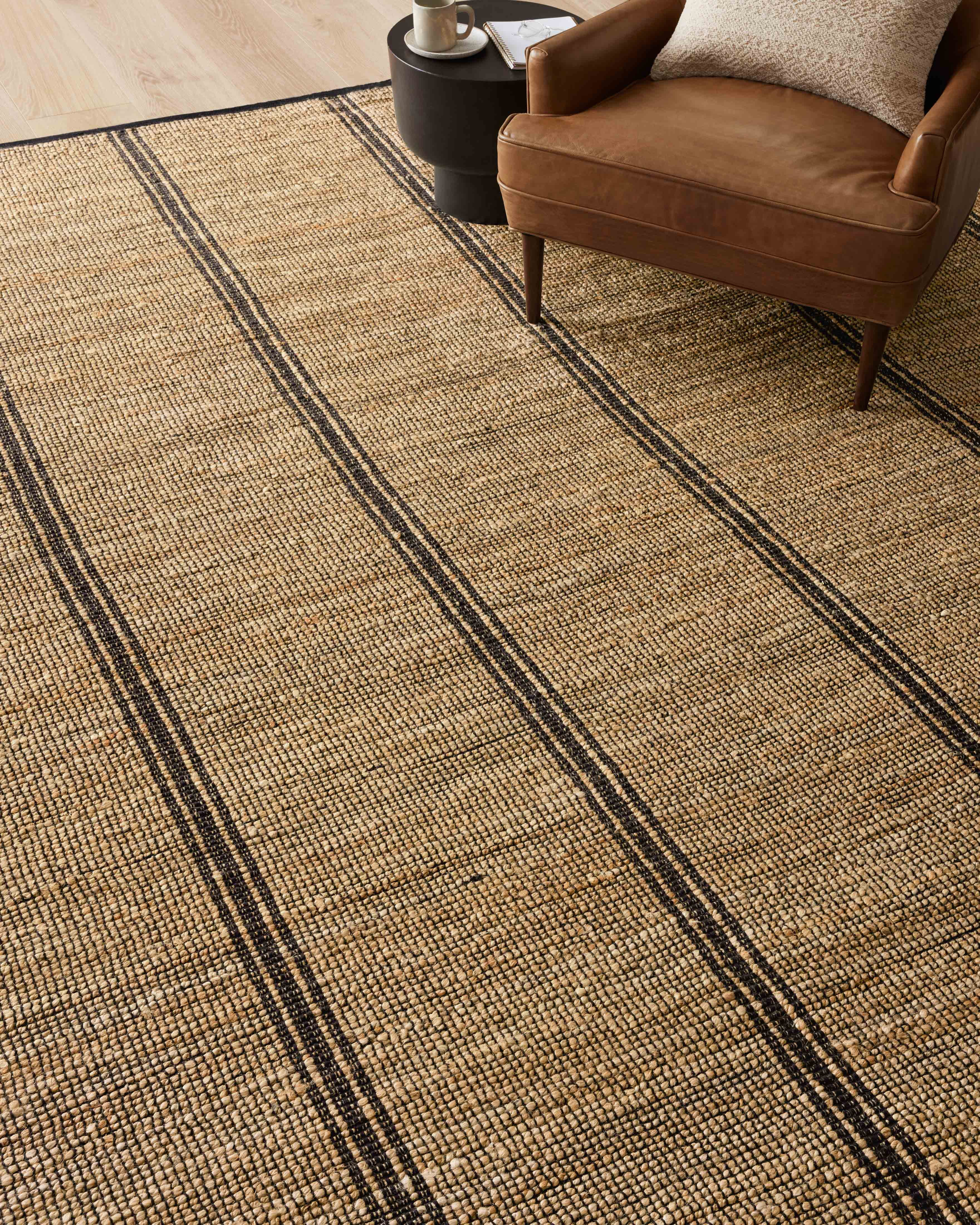 Angela Rose x Loloi Colton Natural / Black 9'-0" x 12'-0" Area Rug