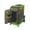 Green Frame, variant on Zuca 18" Sport Bag - Tropical Sunset with Flashing Wheels (Blue Frame)