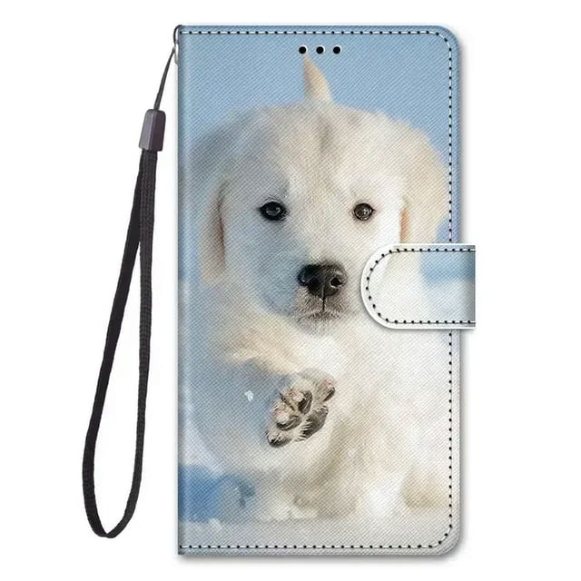 Fashion Leather Flip Case For Xiaomi Poco M6 Pro 5G X5 Pro 12T Redmi Note 12 Pro Plus 12S 12C Butterfly Painted Wallet Cover