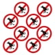 thumbnail image 2 of 8pcs No Pooping Stickers Street Signs Pet Dog Pooping Prohibition Lawn Signs Funny Stickers, 2 of 4