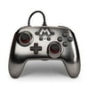 Restored PowerA Enhanced Wired Controller for Nintendo Switch - Mario Silver 1517917-01 (Refurbished)