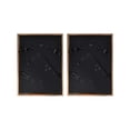 thumbnail image 4 of Prinz 5"x7" Picture Frame, Matted for 4"x6" Photos Metal Tabletop or Wall Display Frame in Gold, 2 Pack, 4 of 5