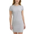 thumbnail image 1 of Calvin Klein Jeans Crewneck Mini Dress, Pearl Heather Grey M, 1 of 3