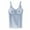 Blue, variant on Maternity Tank Tops for Women Built in Bra V Neck Textured Soft Comfy Slim Sleeveless Undershirts Pregnancy Camisole Tops(Yellow,X-Large)