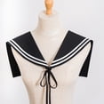 thumbnail image 3 of Slccxzc Sailor Collars Scarf for Women Top Fake Collar Necklaces Shawl wraps Match Sweater Shirt Dress and T-shirt, 3 of 7