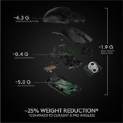 Logitech G Pro X Superlight Wireless Gaming Mouse, Ultra-Lightweight, HERO 25K Sensor, Black
