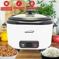 thumbnail image 5 of Brentwood 10-Cups Uncooked/20-Cups Cooked Electric Rice Cooker with Measuring Cup and Spatula, White, RC-5020W, 5 of 5