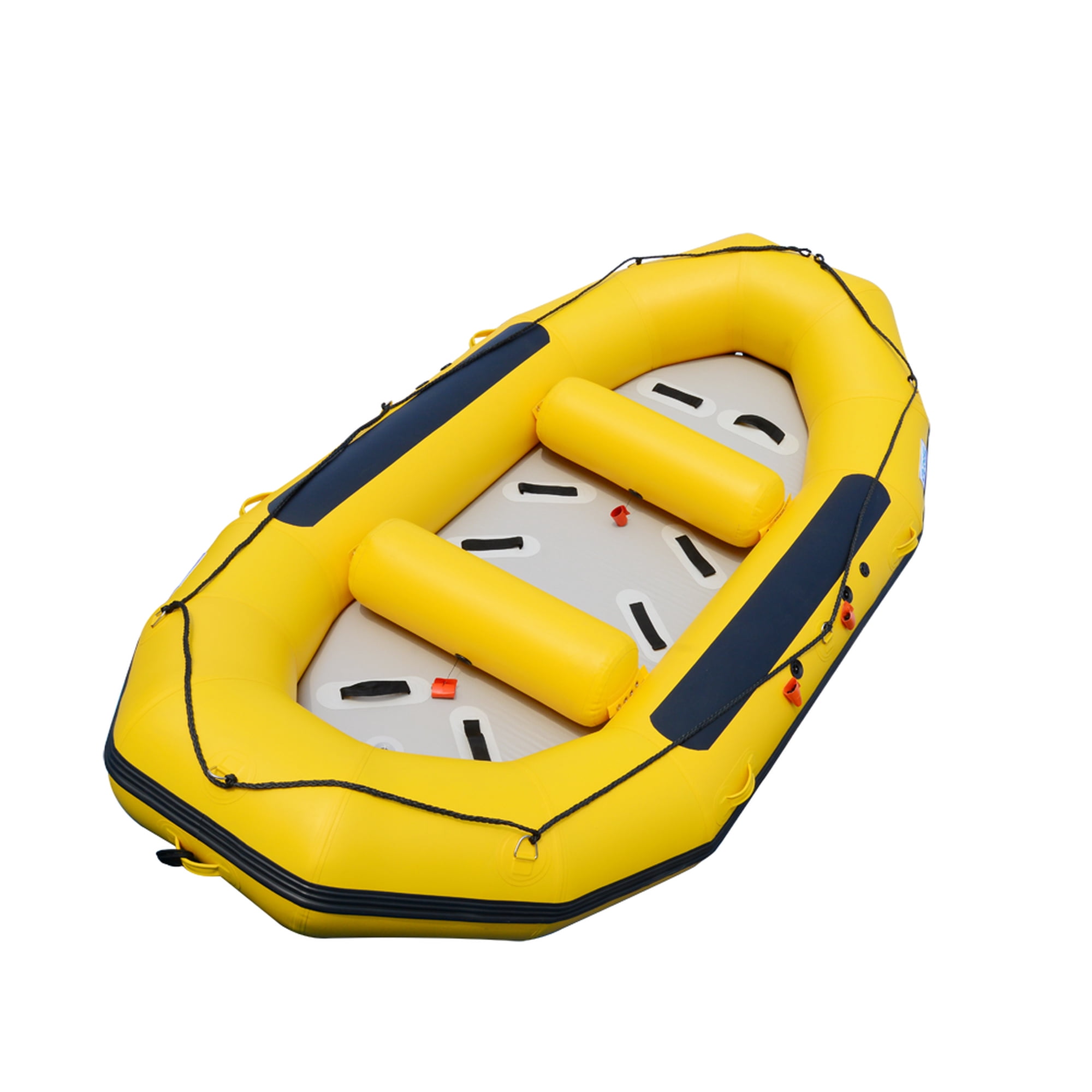 BRIS 12ft Inflatable White Water River Raft Inflatable Boat Floating Tubes