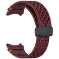 thumbnail image 1 of BotaniNest 22MM FE Silicone Sports Watch Band With Fold Over Clasp Breathable Hole Design, 1 of 5