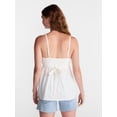 thumbnail image 3 of No Boundaries Knit Babydoll Cami, Womens, 3 of 5