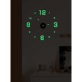 thumbnail image 1 of 1pc Glow In The Dark ABS Wall Clock,Creative Solid Hanging Clock For Home, 1 of 5
