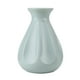thumbnail image 2 of Plastic Decorative Vase | Imitation Glazed Finish | Home Living Room Accent | Modern Flower Pot for Fresh or Dried Arrangements | Versatile Decoration | 20x13.5cm, 2 of 6