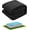 7.5' × 11', variant on 12' x 24' Rectangle Pool Liner Pad for Above Ground Pool, Durable Pre-Cut Under Pool Padding, Puncture Protection and Extend Liner Life