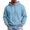 Light Blue men plus size hooded sweatshirts a1, variant on thefmos Men Plus Size Hooded Sweatshirts Fall Winter Casual Solid Pullover Tops Loose Fit Sport Activewear Layered Outfits, Green 3XL