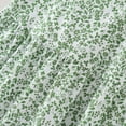 thumbnail image 7 of Youmylove Dresses For Girls Toddler Kids Children Summer Short Sleeve Flower Prints Princess Dress Fashion Cute Green Dress, 7 of 7
