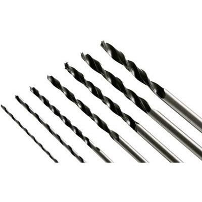 - 7 Piece Extra Long Wood Working Brad Point Drill Bit Set