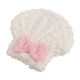 thumbnail image 2 of Toalla superabsorbente para el cabello para mujer, gruesa, de coral polar, con lazo, elástica, absorbente y de secado rápido, para uso doméstico., 2 of 8