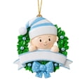 thumbnail image 2 of Decoraciones de Halloween, adornos de Halloween, regalos de Halloween, corona navideña personalizada, primer adorno navideño para bebé, colgante de árbol de Navidad, colgante de acrílico, 2 of 5