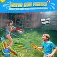 thumbnail image 2 of Pistolas de Agua LIANORIST Paquete de 6, 70 cm, Alcance de 12 m, 2 of 6