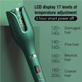 thumbnail image 4 of Qarigey Varilla rizador de pelo pinzas varita pantalla eléctrica calefacción giratoria estilo onda peluquería duradero conveniente portátil Cuidado del cabello, 4 of 6