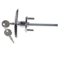 thumbnail image 4 of HEALEEP Garage Door 1 Set Silver Steel Wire T Handle Lock Option, 4 of 6