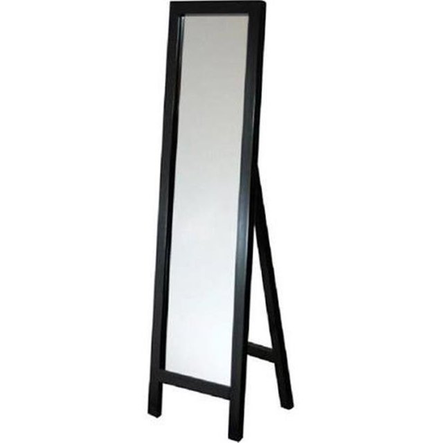 Miroir de Plancher Espresso de 18 x 64 Po