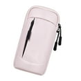 thumbnail image 1 of Brazalete deportivo para smartphone, resistente al agua, con correa ajustable, universal. Rosa, 1 of 9