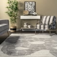 thumbnail image 3 of nuLOOM Thomas Paul Serpent Area Rug, 6' 7" x 9', Light Gray, 3 of 9