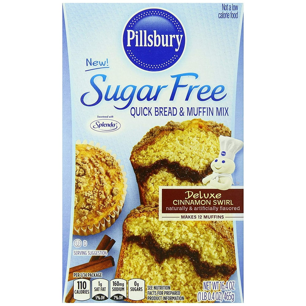 PILLSBURY 16.4 OUNCE SUGAR FREE CINNAMON SWIRL QUICK BREAD - Walmart