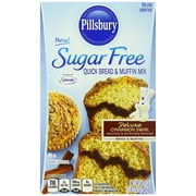 (2 pack) (2 Pack) Pillsbury Sugar Free Cinnamon Swirl Quick Bread & Muffin Mix, 16.4oz