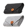 thumbnail image 4 of Yuarrent Bolsa organizadora de cables de fieltro para viajes, manténgase organizado mientras viaja, compacto y portátil, bien organizado Almacenamiento y organización del hogar gris claro, 4 of 6
