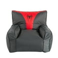 Marvel's Spiderman, Oversized Bean Chair, 3 ft, Black and Red