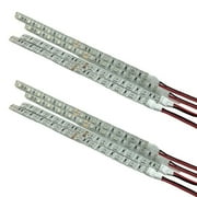 4x White LED Light Strip 12V DC Car/Truck/ATV/Motorcycle/Boat/Golf Cart Cuttable