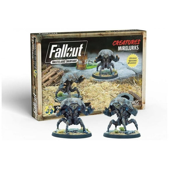 Juego Modiphius Fallout Wasteland Warfare Mirelurks Multi