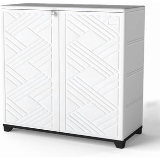 Sterilite Heavy Duty Plastic Storage 4 Drawer Unit, Wide Utility
