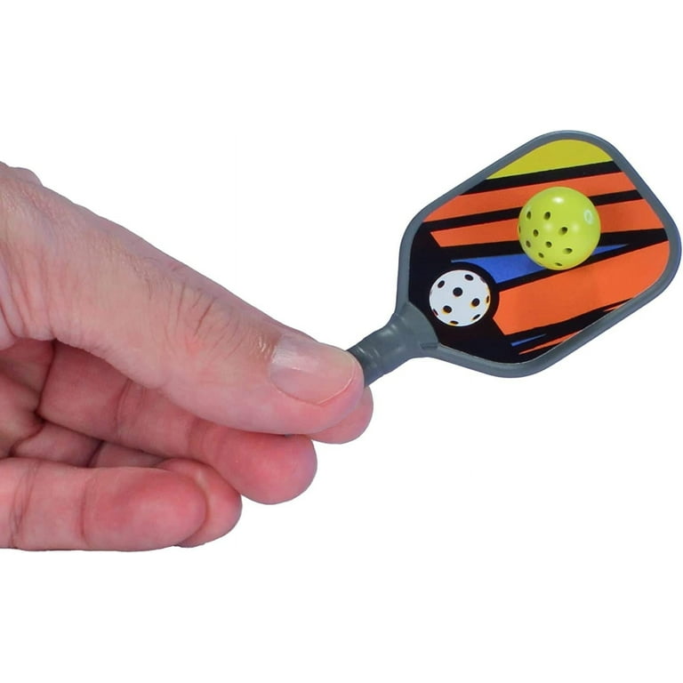 World's Smallest Pickleball Set – Miniature Paddles and Balls Toy